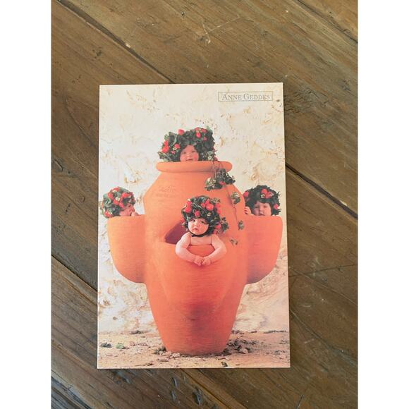 1990s Greeting Card Ephemera Anne Geddes, Photography John Sloane Summer Place - Picture 1 of 8